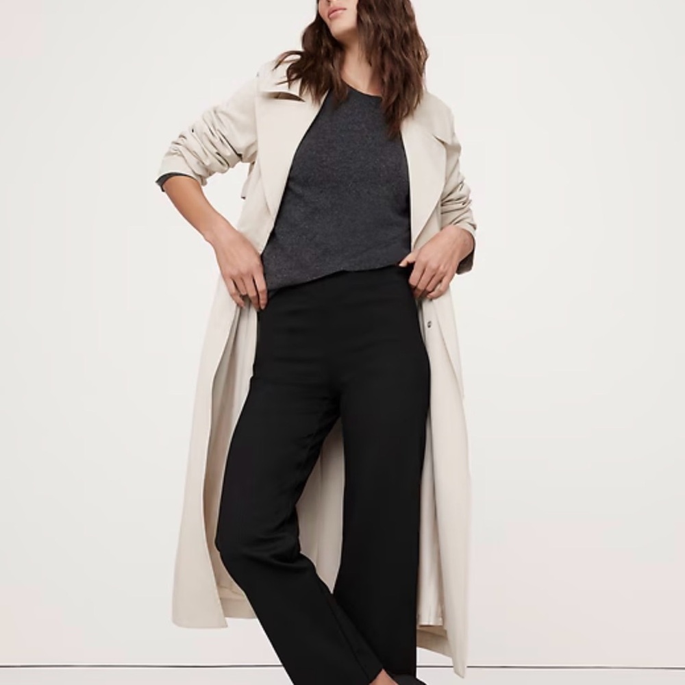 Banana Republic Black Wide Leg Pants